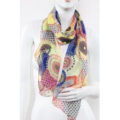 Soft Silk Printed Scarf C21